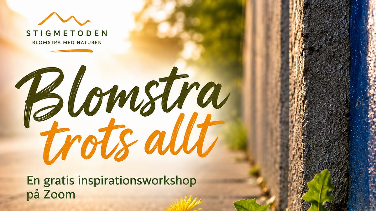 Hur kan du blomstra trots allt?