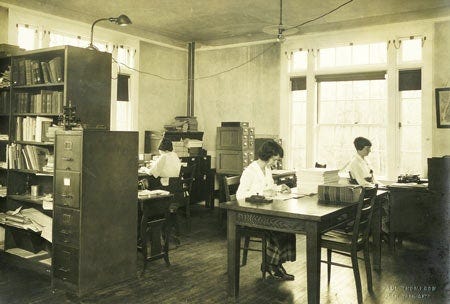 photo of eugenics archives 1921