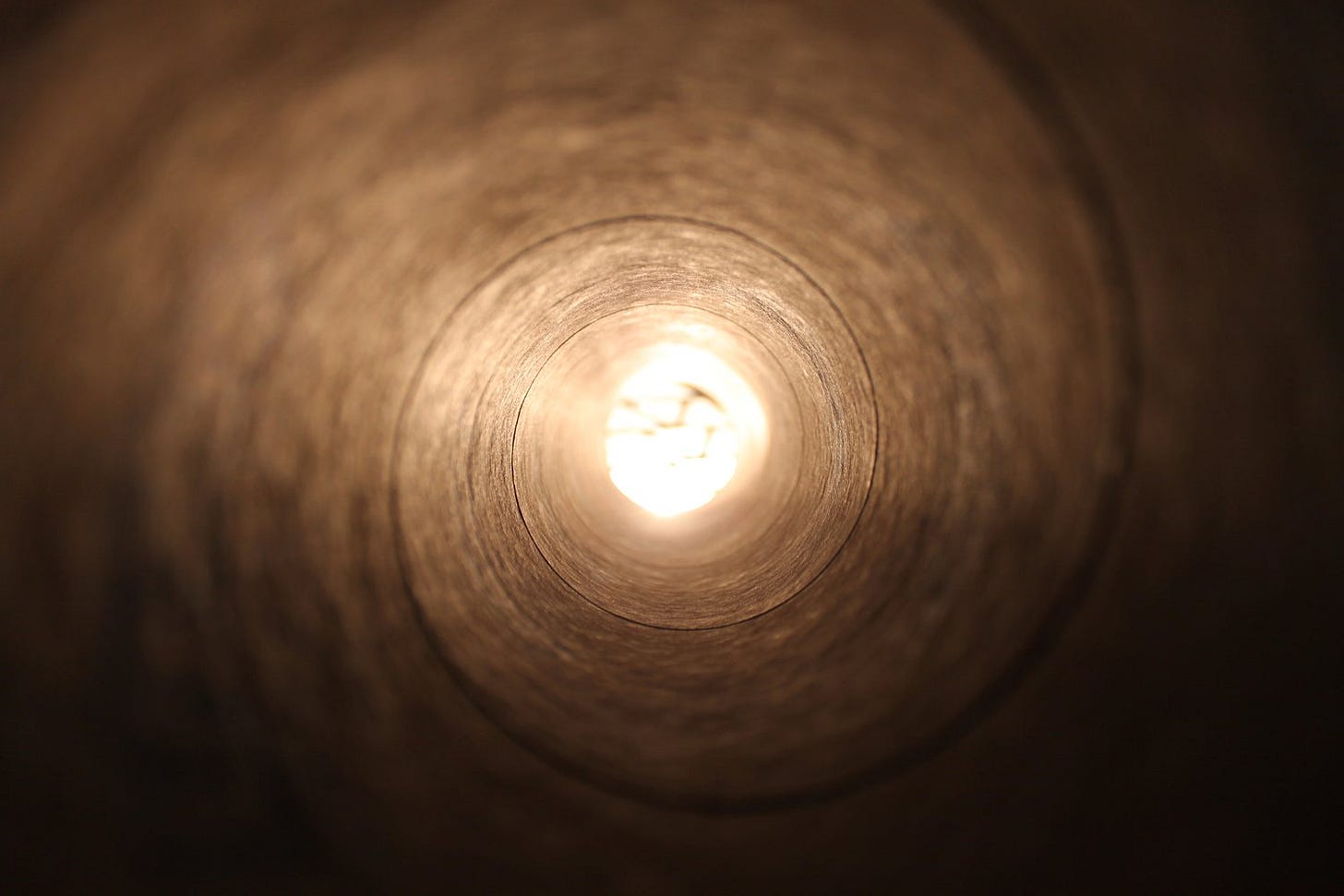 A tunnel of light