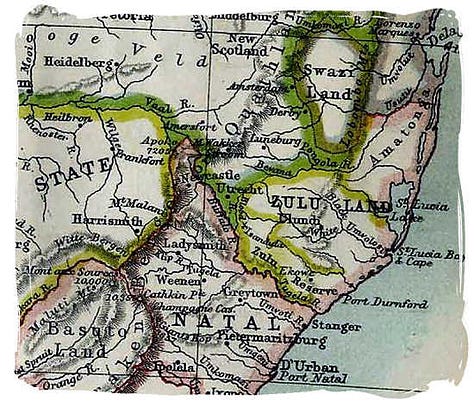 Zululand Maps, Movement Maps, Contemporary Maps