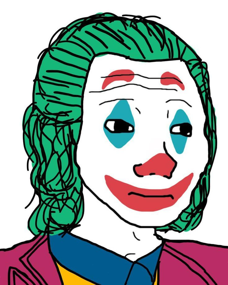 Media when no one shoots up the joker movie | Wojak