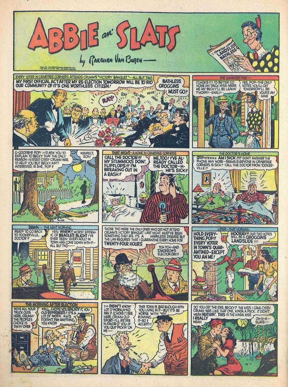Comic Book Cover For Single Series 28 - Ella Cinders And Abbie an' Slats