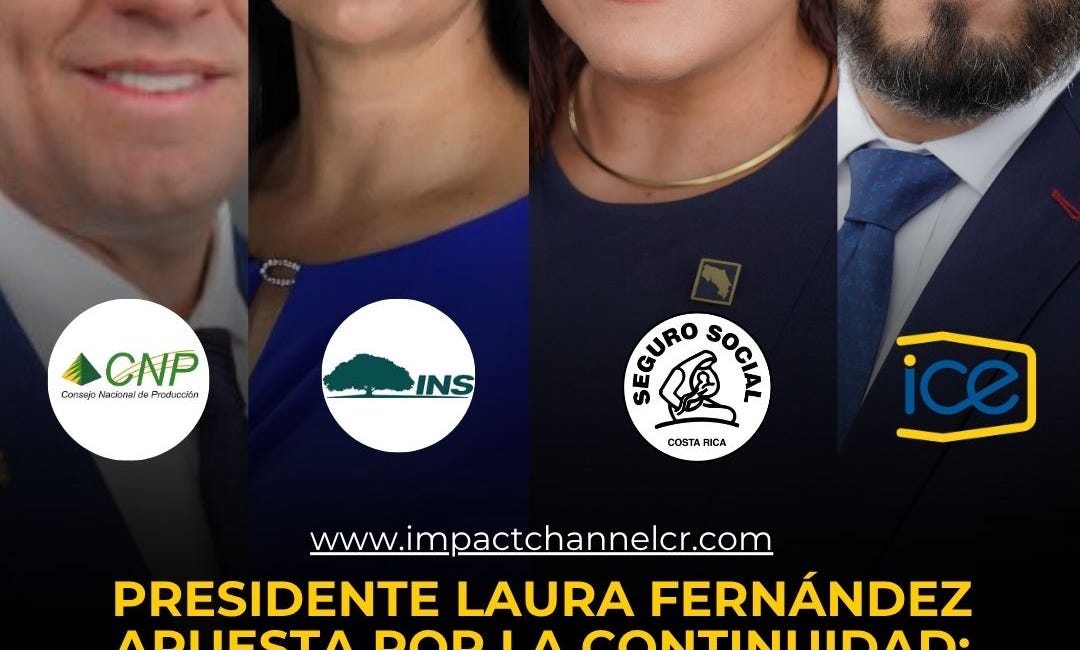 Presidente Laura Fernández apuesta por la continuidad: mitad de presidentes ejecutivos se mantienen