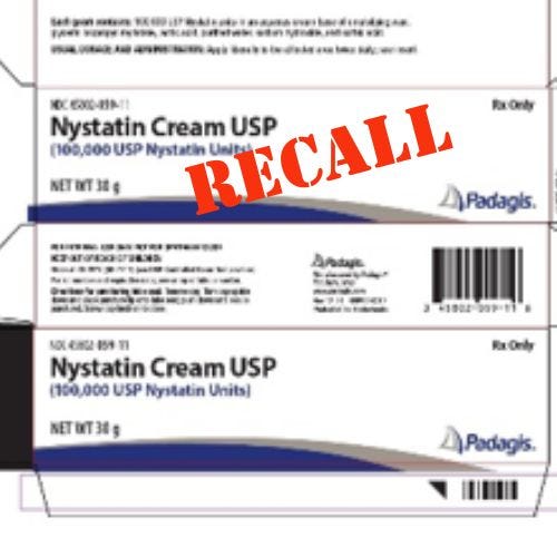 Nystatin Cream Recall Padagis 15g Nystatin Cream Recall Padagis 15g