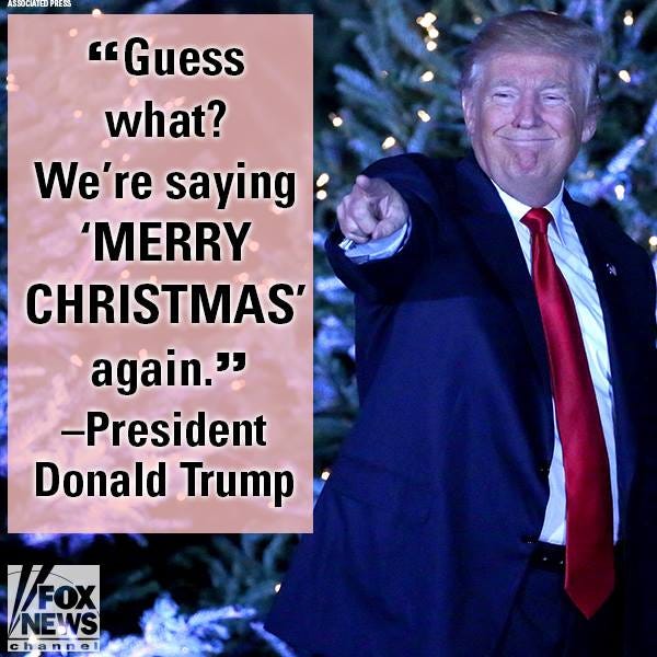 Trump at values voter summit: we're saying 'merry christmas' again - scoopnest.com