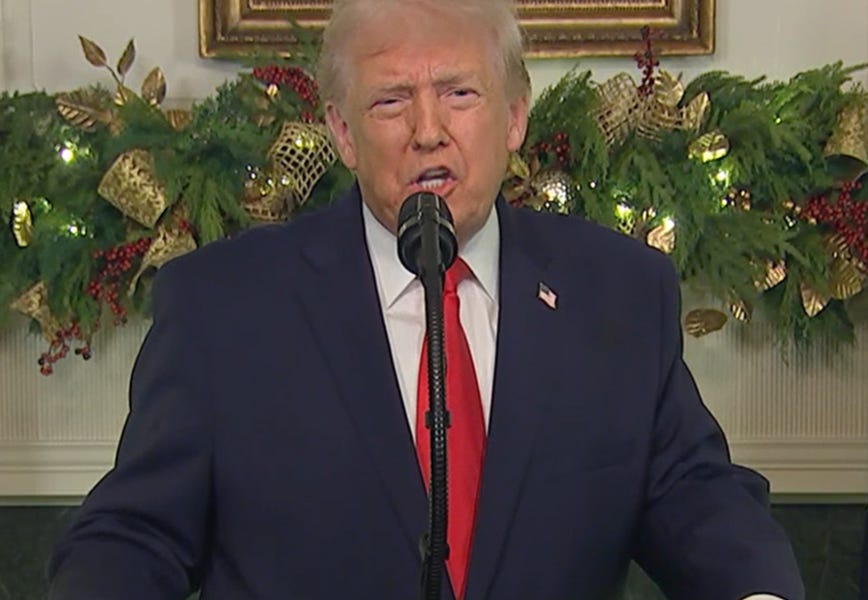 Deranged And Screaming Trump Delivered The Most Insane White House Address In History