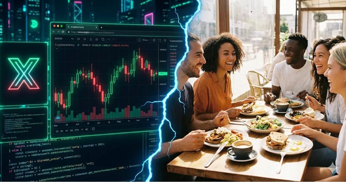 Money can record transactions. It cannot measure participation.