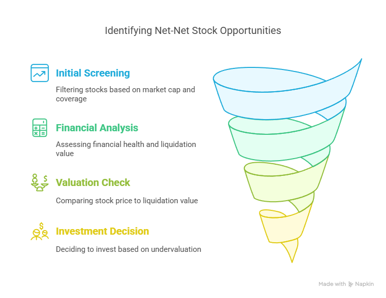 Identifying net-net stocks