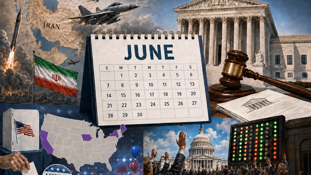 Peace Deals, Primaries, and SCOTUS: What to Watch in June