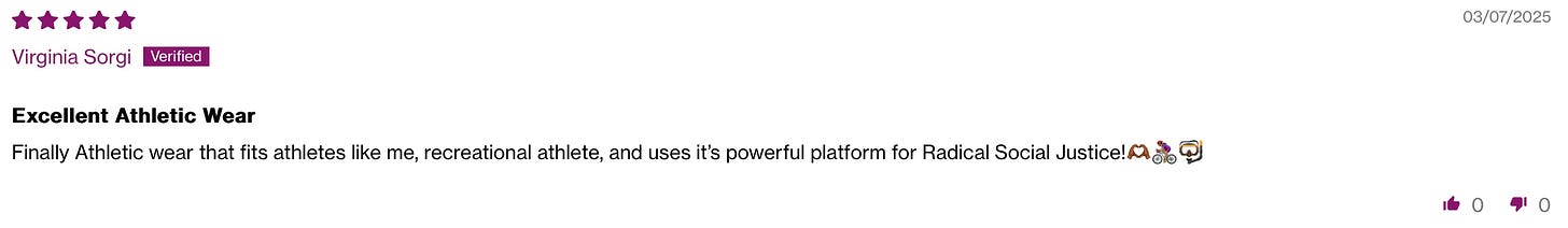 recent review on "Everyone Watches Women's Sports" Tee.