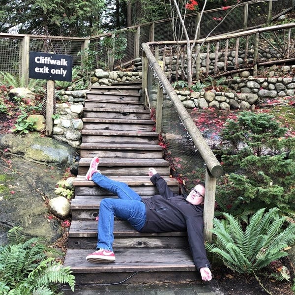 Not Pictured: Author's wife who has learned to "live with it" in a different regard Not Pictured: Author's wife who has learned to "live with it" in a different regard