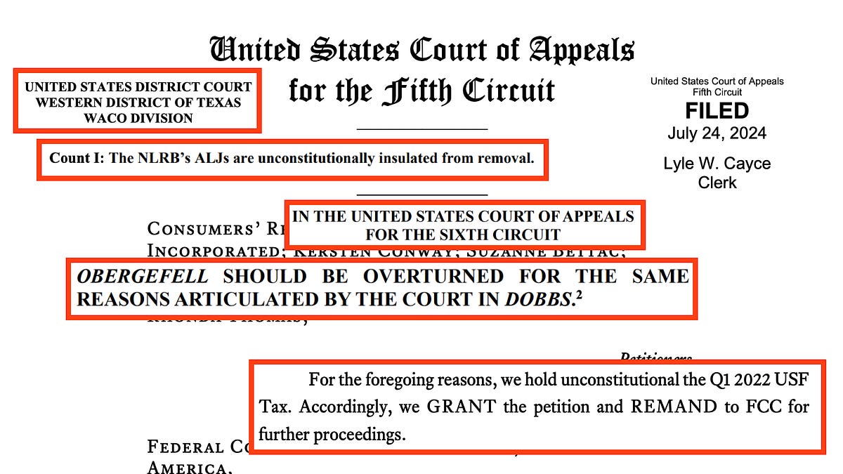 SCOTUS conservatives made clear they will consider anything. The right ...