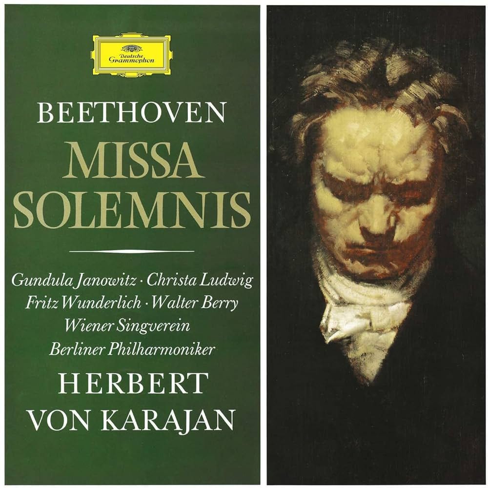 Janowitz/Ludwig/Wunderlich/ Berliner Philharmoniker/von Karajan - Beethoven:  Missa Solemnis, Op. 123[CD/Blu-ray] - Amazon.com Music