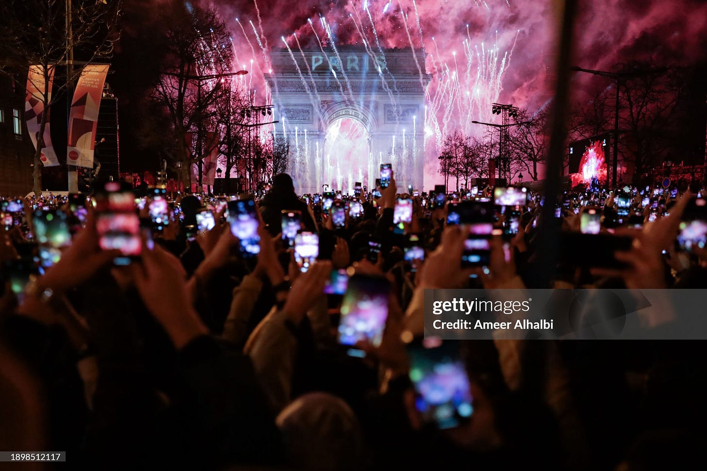 High Security Frames New Year's Eve 2023 Celebrations In Paris