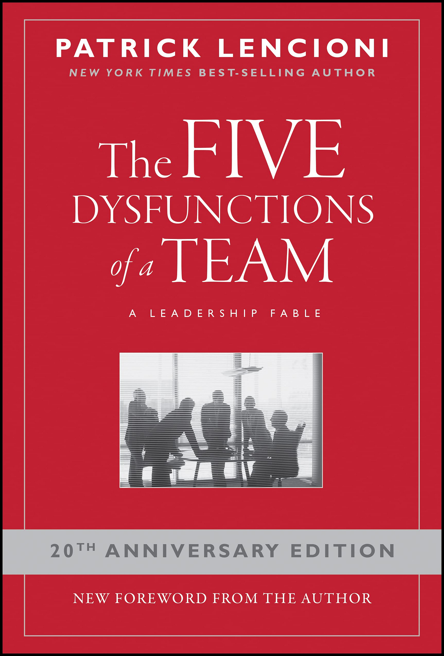 The Five Dysfunctions of a Team: A Leadership Fable, 20th Anniversary Edition: Lencioni, Patrick M.: 9780787960759: Amazon.com: Books The Five Dysfunctions of a Team: A Leadership Fable, 20th Anniversary Edition: Lencioni, Patrick M.: 9780787960759: Amazon.com: Books