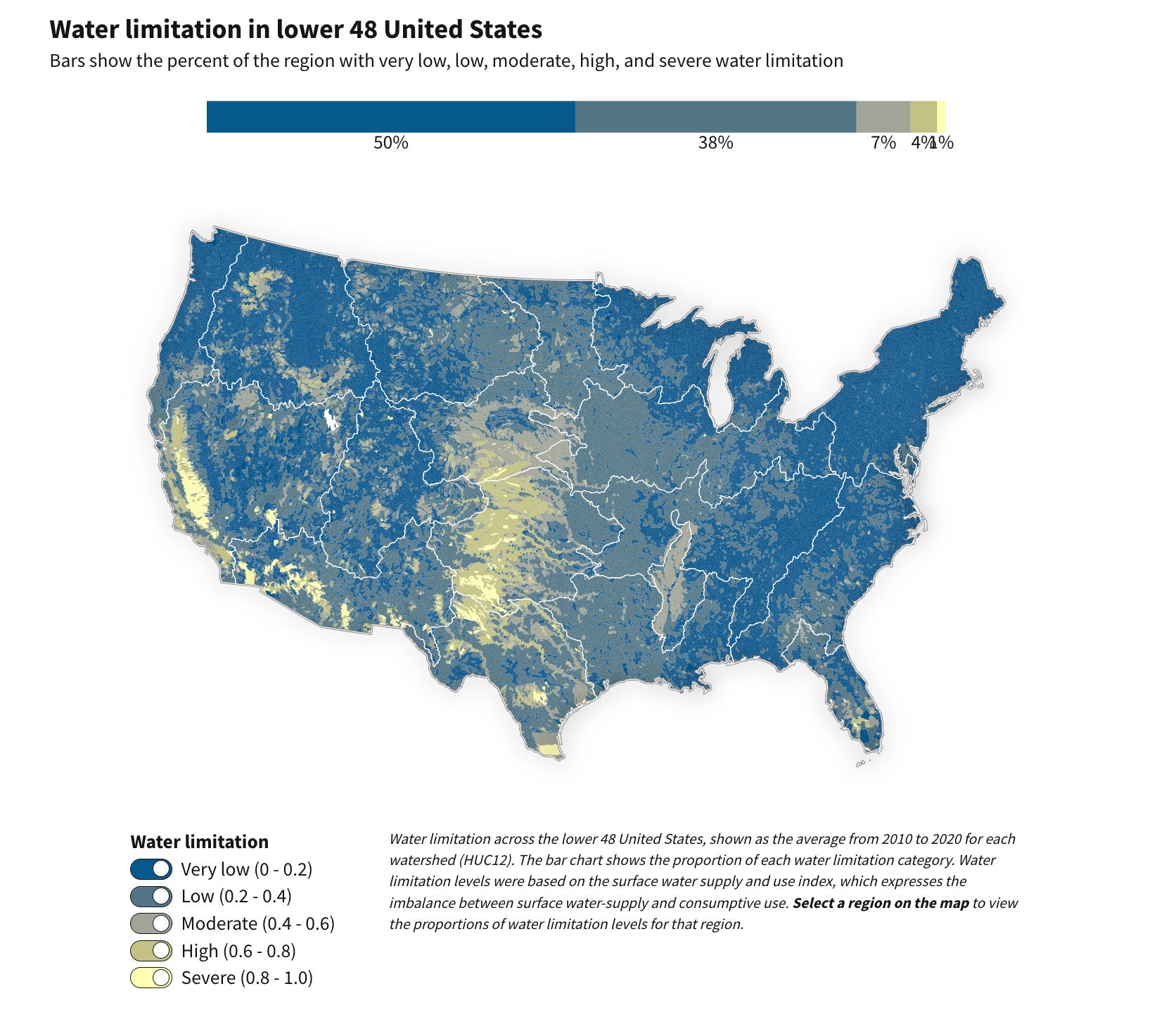 The U.S. water supply, visualized - by Daniel Rothberg