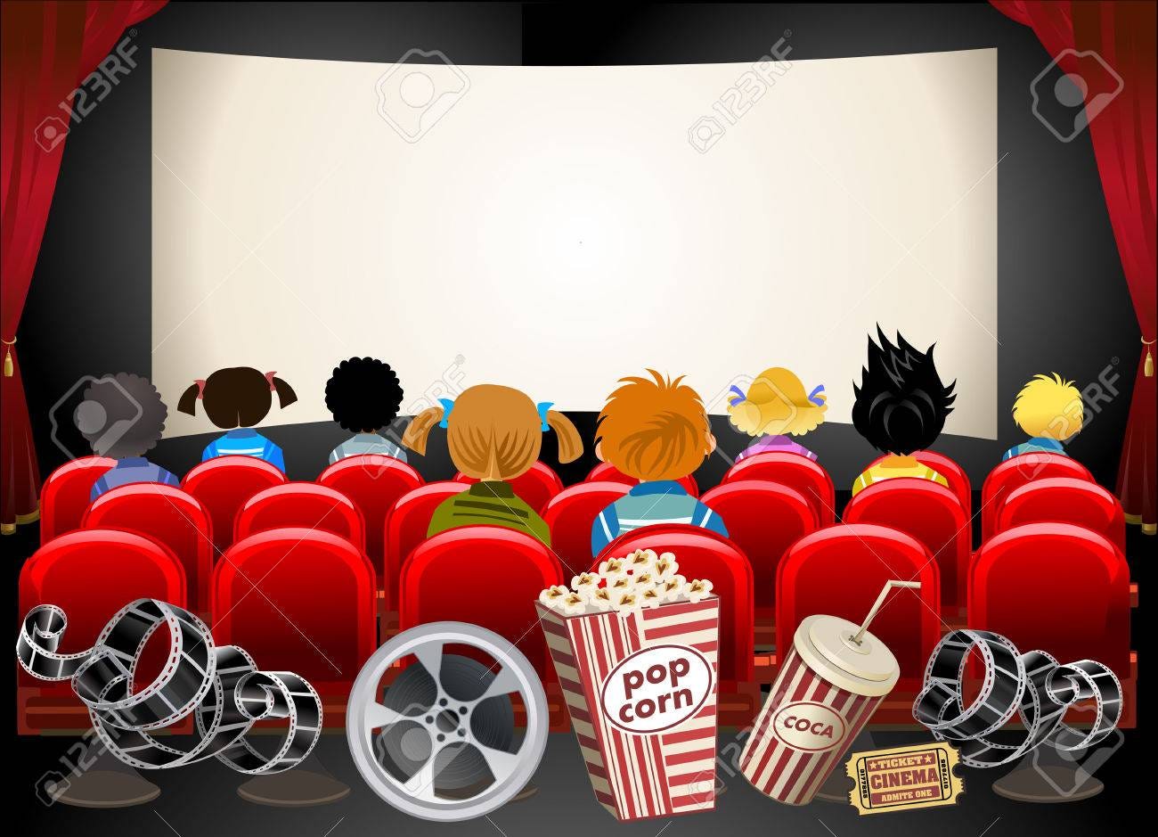 Cinema Hall Royalty Free SVG, Cliparts, Vectors, and Stock Illustration.  Image 49651031.