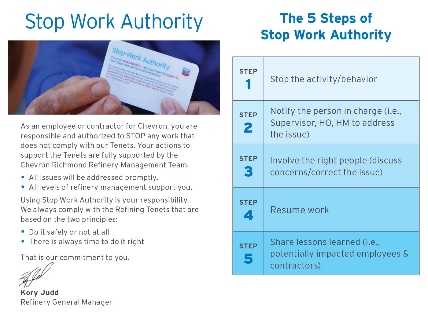 stop work authority