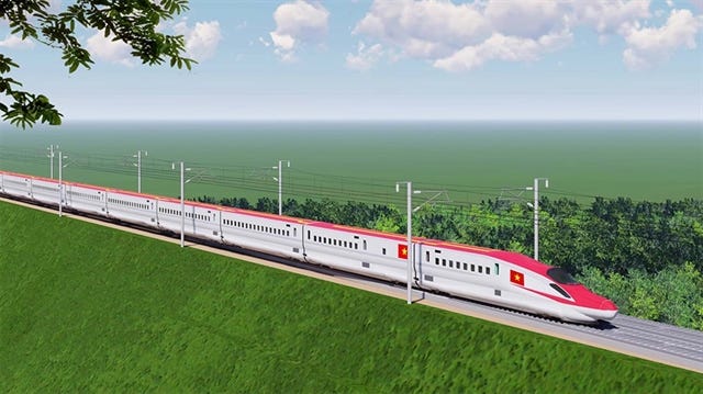VinSpeed proposes $61 billion investment in North-South high-speed railway