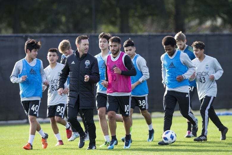 Sounders open 2018 camp with roster very similar to last season's finalist squad | The Seattle Times Sounders open 2018 camp with roster very similar to last season's finalist squad | The Seattle Times