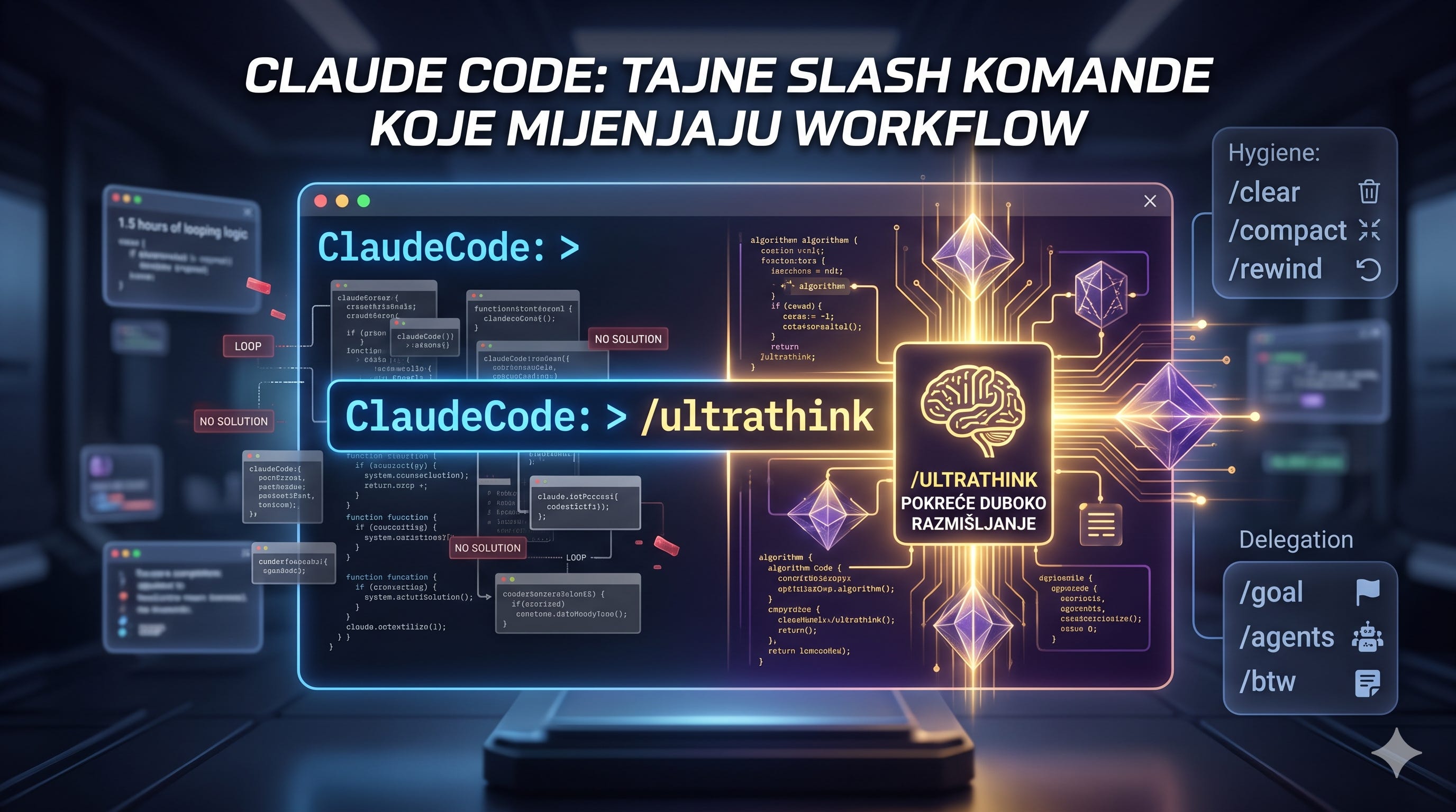 Claude Code slash komande: jedna od njih je promijenila kako radim