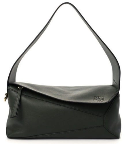 Loewe Puzzle Hobo Vintage Khaki - Picture 1 of 14