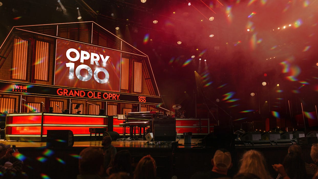 Visit the Grand Ole Opry at Nashville, TN.