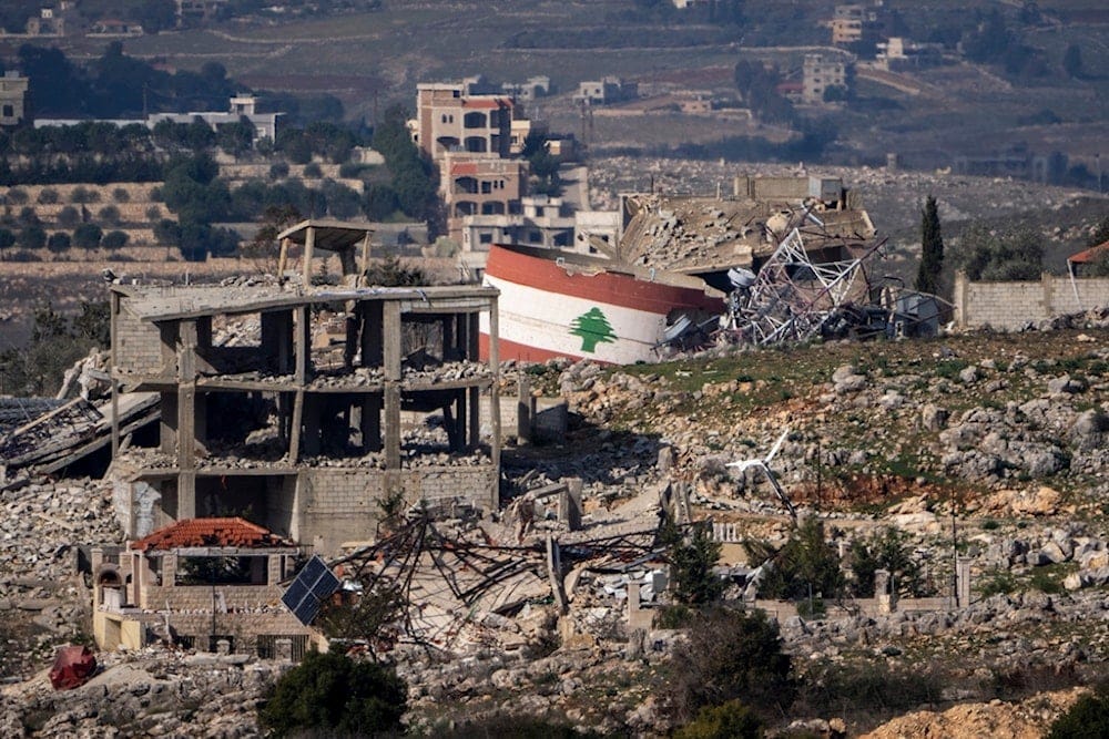 The Lebanese village of Meiss El-Jabal is seen from across the border in northern occupied Palestine, Thursday, Jan. 23, 2025 (AP) The Lebanese village of Meiss El-Jabal is seen from across the border in northern occupied Palestine, Thursday, Jan. 23, 2025 (AP)