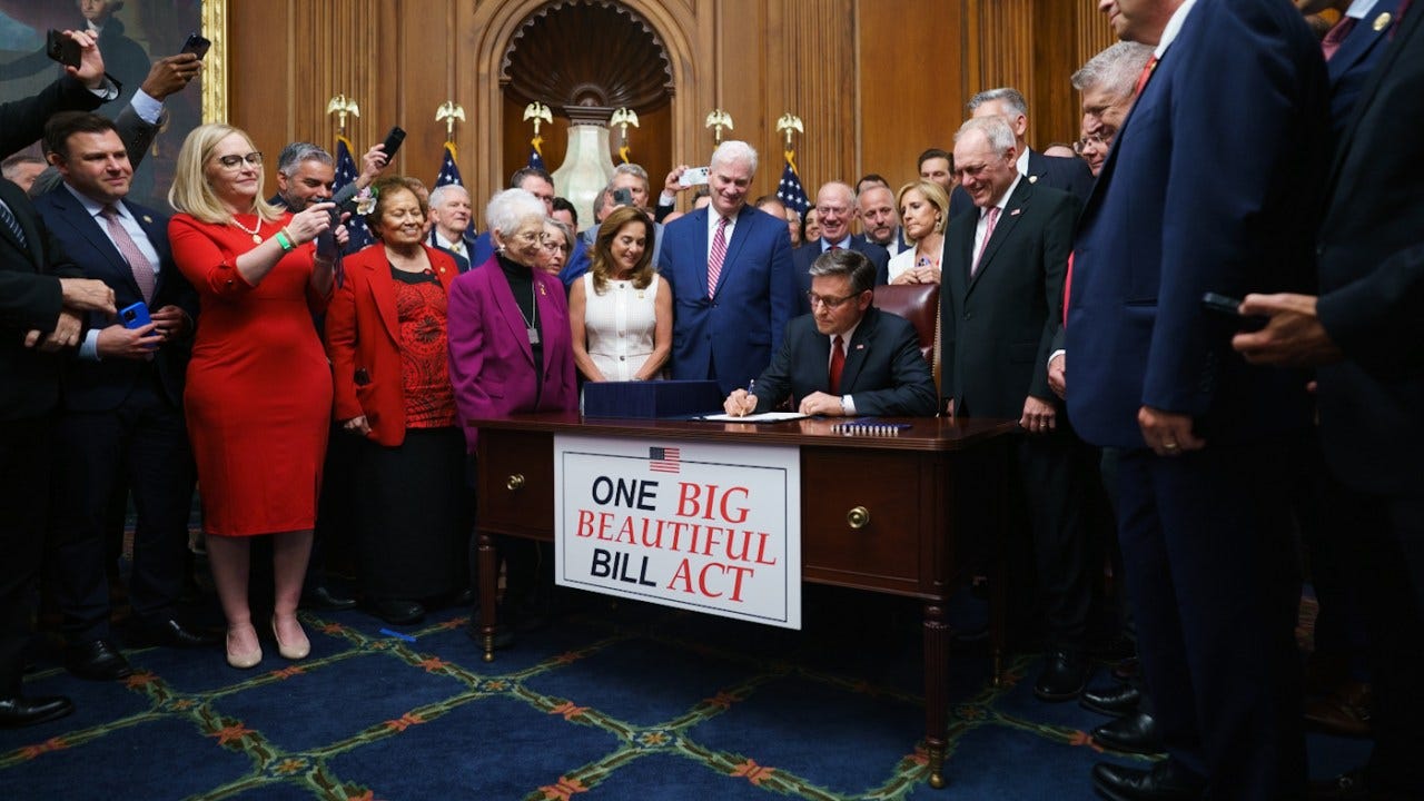 House sends GOP's 'big, beautiful bill' to Donald Trump's desk