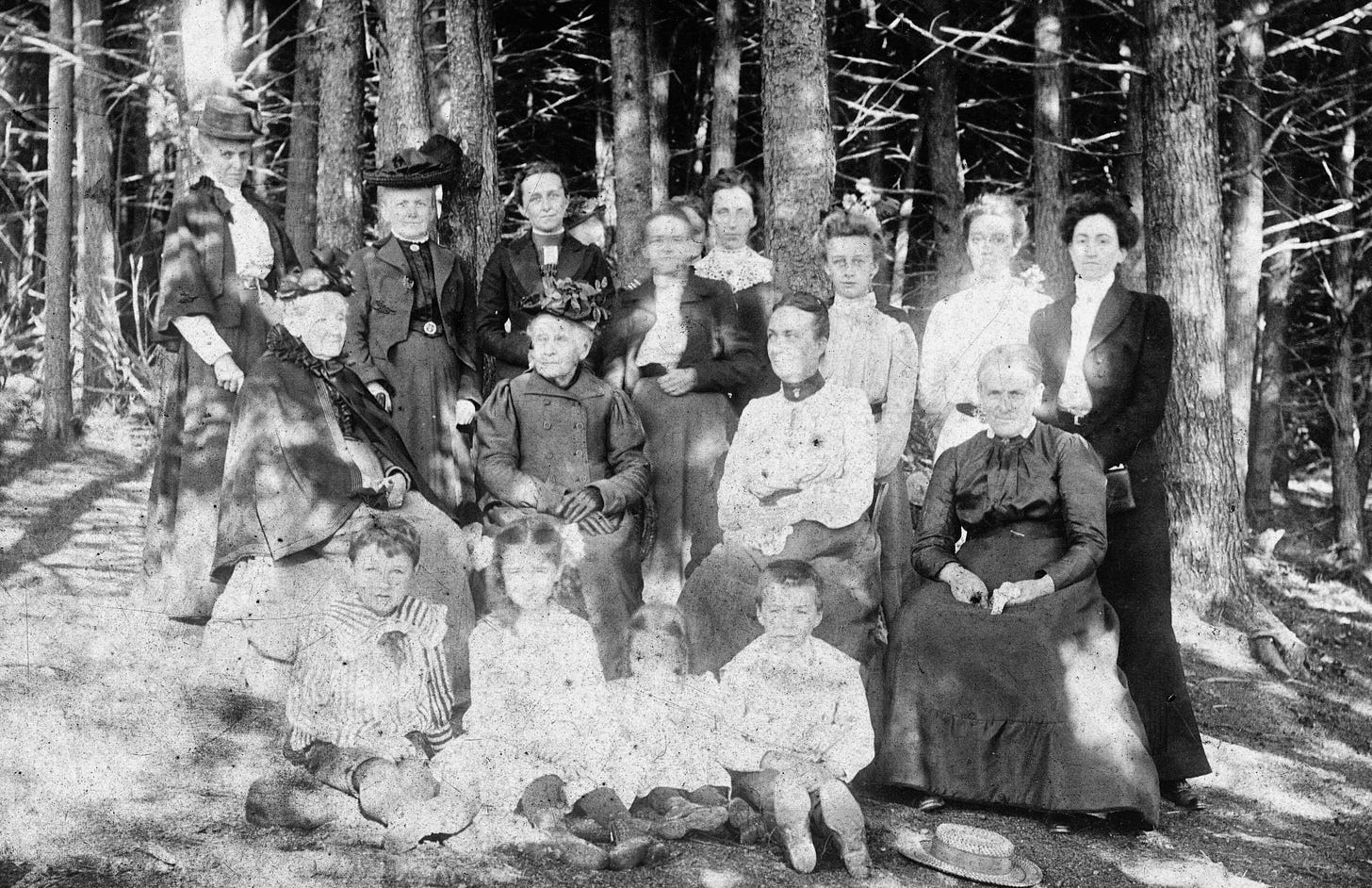 Group photo of Gibson Village residents