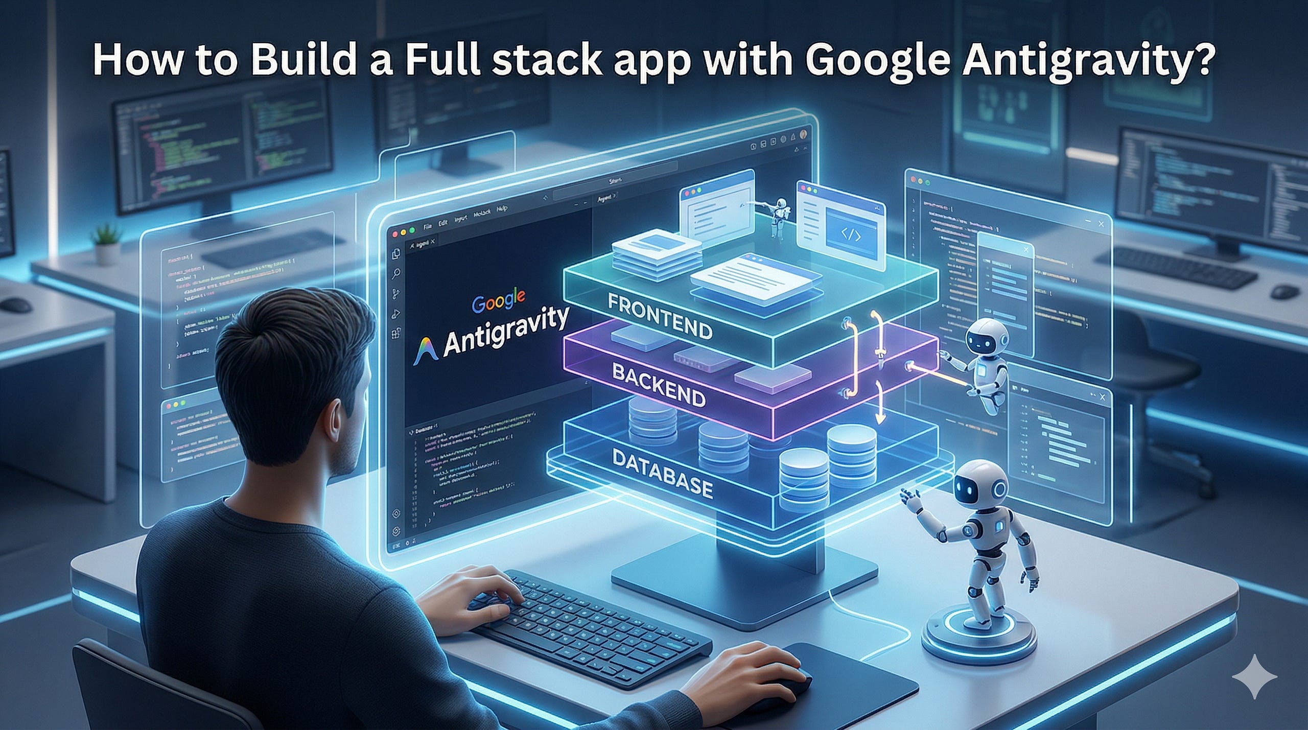 How to Build a Full stack app with Google Antigravity?