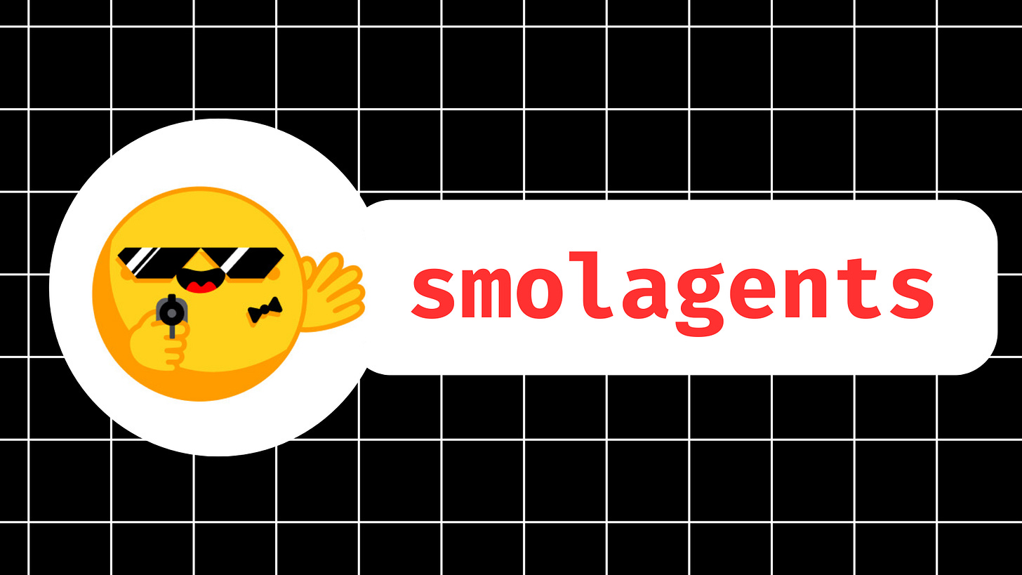 Introducing smolagents: simple agents that write actions in code.