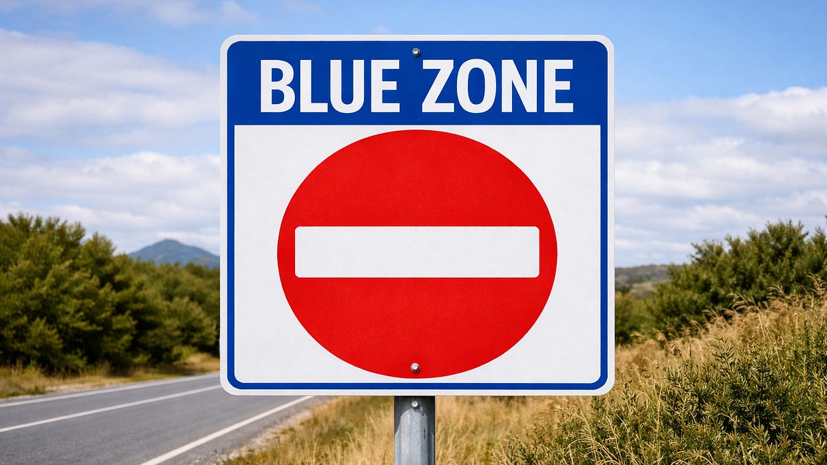 Blue Zone BS - by Dr. Robert W. Malone - Malone News