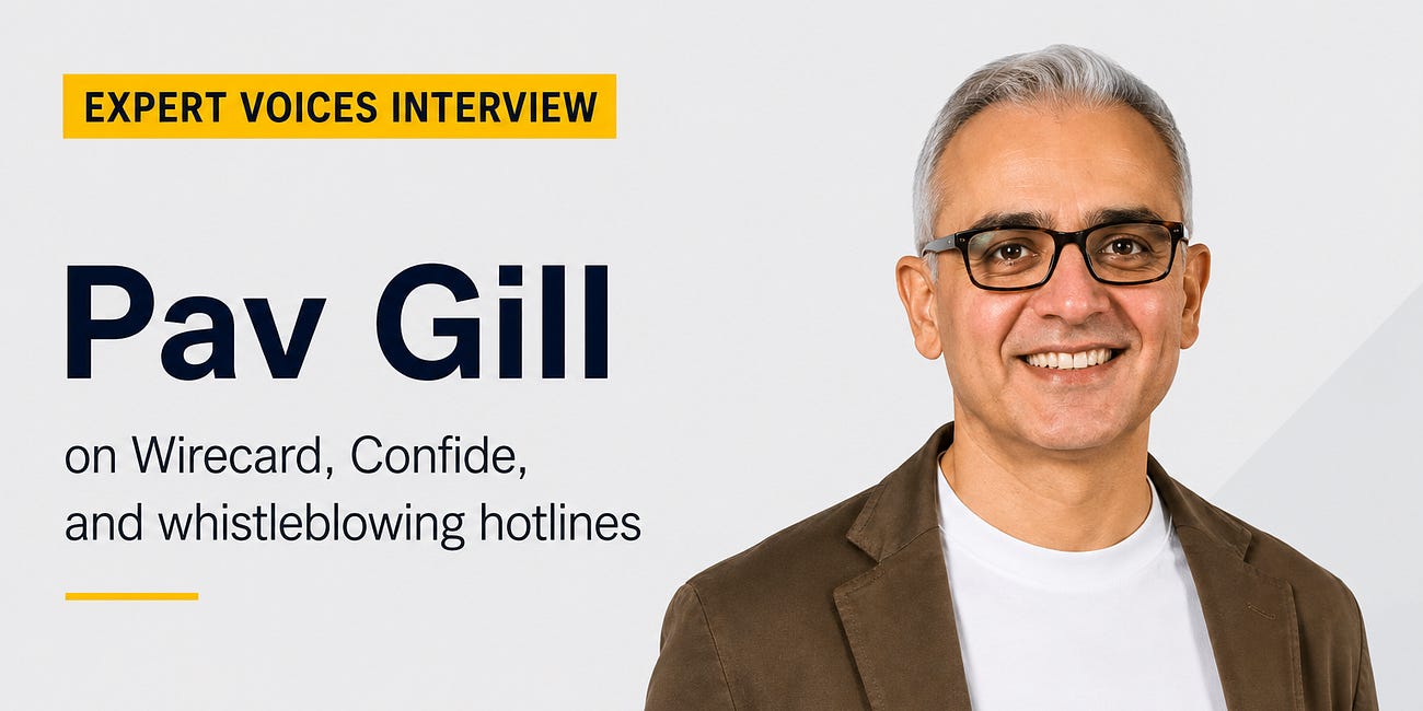 Pav Gill on Wirecard, Confide, and why whistleblowing hotlines are not enough