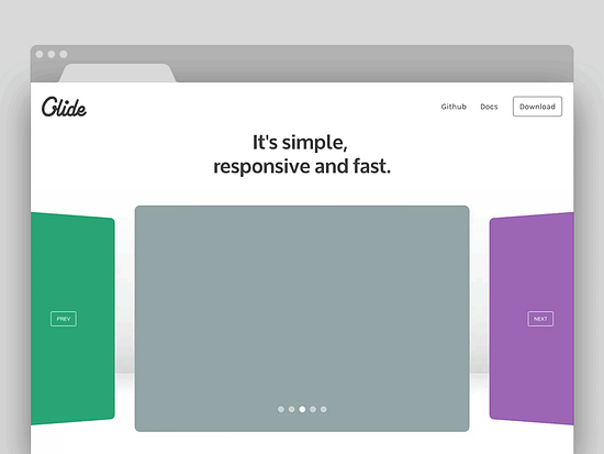 Animated carousel on a landing page showing rotating content blocks, an example of a distracting design pattern that reduces conversions. Animated carousel on a landing page showing rotating content blocks, an example of a distracting design pattern that reduces conversions.
