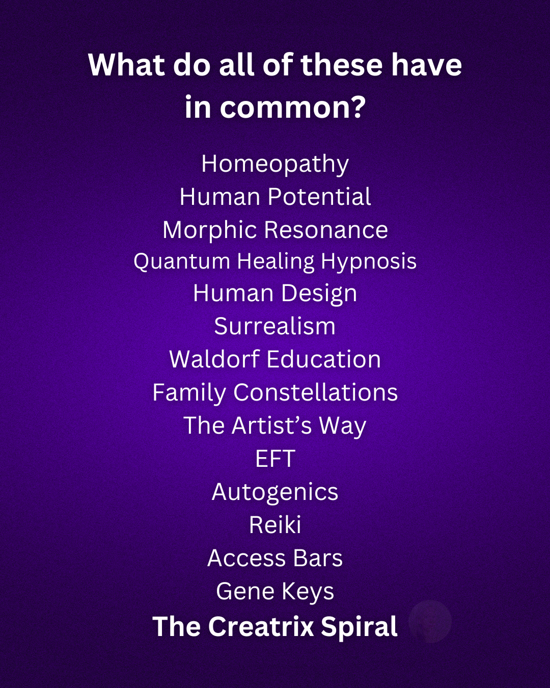 Elizabeth des Roches - The Creatrix Experience ©2025