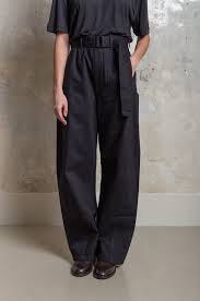 Lemaire - Twisted Belted Pants Black ...