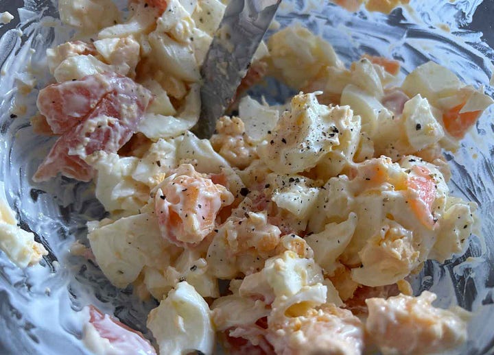Egg and Smoked Salmon Sandwich Filling
