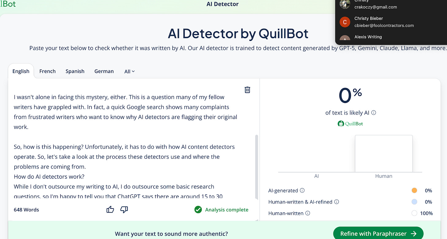 AI Detector by Quillbot AI Detector by Quillbot