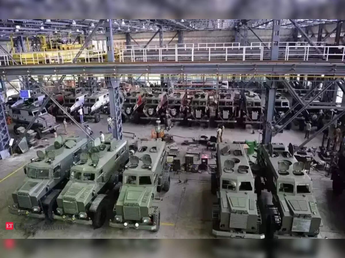 India's defence production skyrockets to Rs 1.27 lakh crore in 2023-24,  thanks to 'Make in India' success - The Economic Times