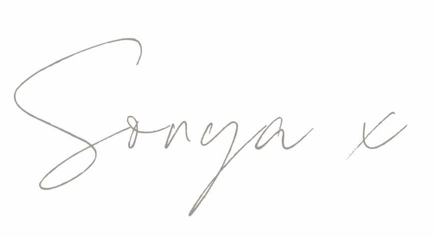 Sonya signature