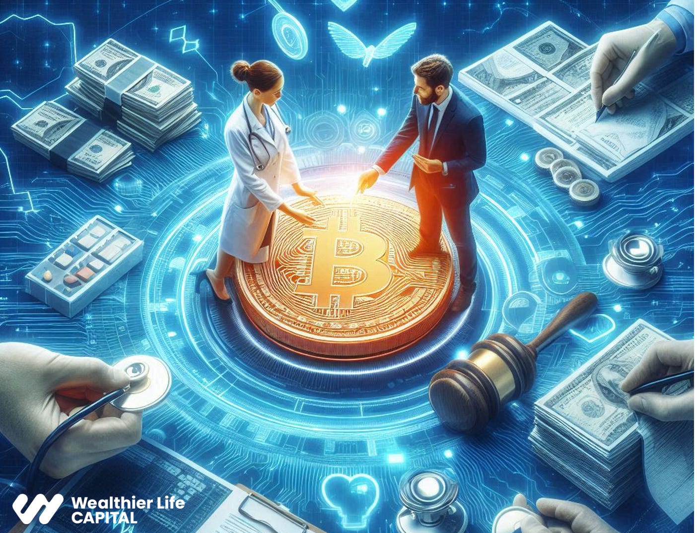 investir en crypto avec le bitcoin en tant que médecin