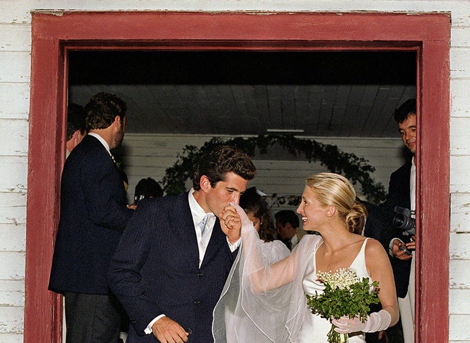 Carolyn Bessette-Kennedy & John F. Kennedy Jr.: The Wedding That Rewrote the Rules Carolyn Bessette-Kennedy & John F. Kennedy Jr.: The Wedding That Rewrote the Rules