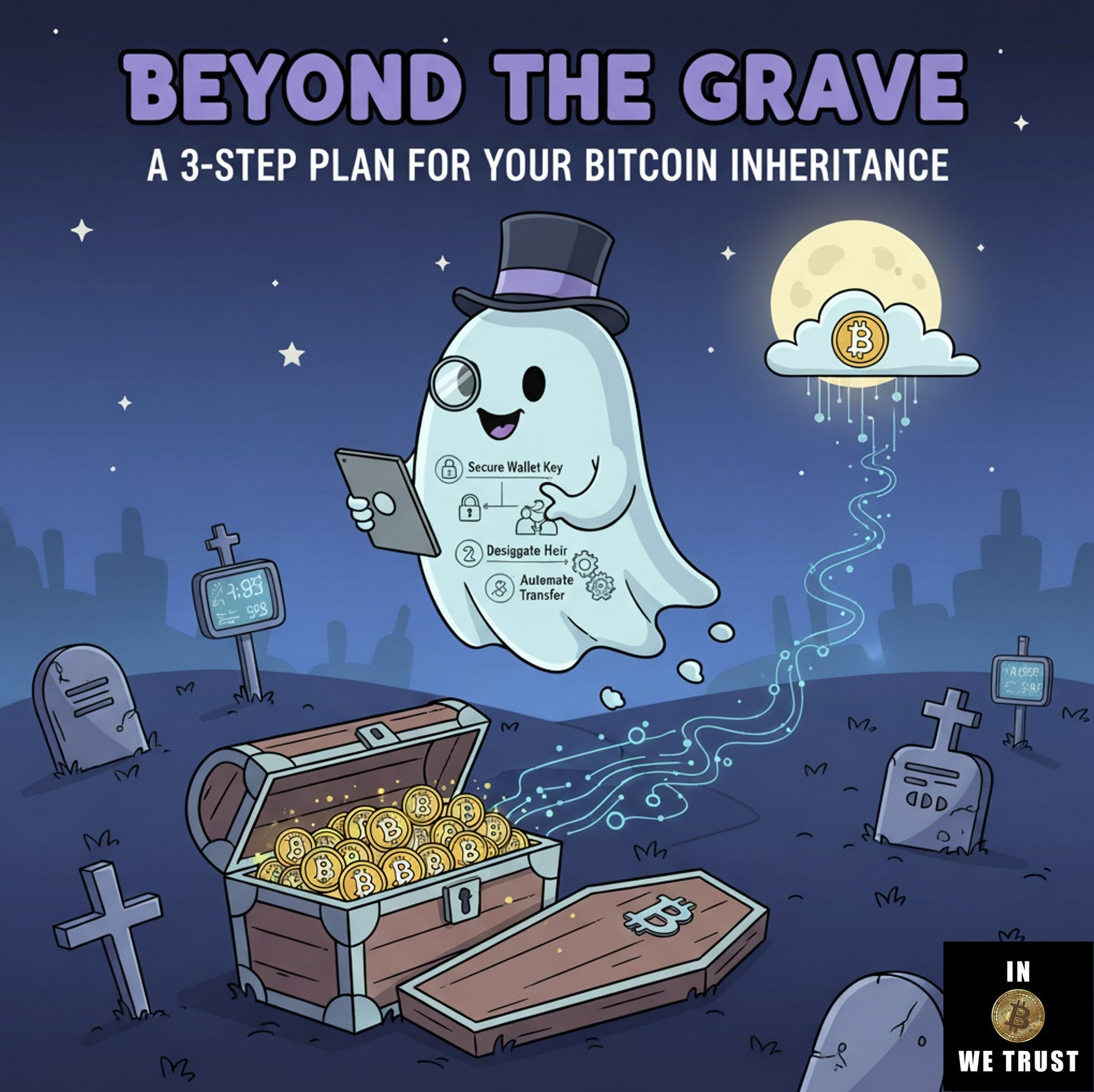 Beyond the Grave: A 3-Step Plan for Your Bitcoin Inheritance.