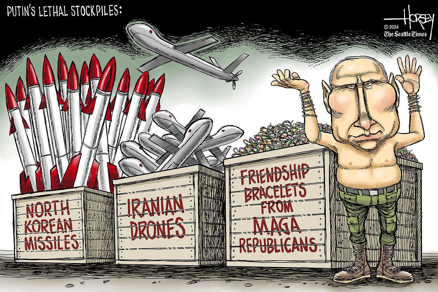 Putin has pals in strange places | The Seattle Times