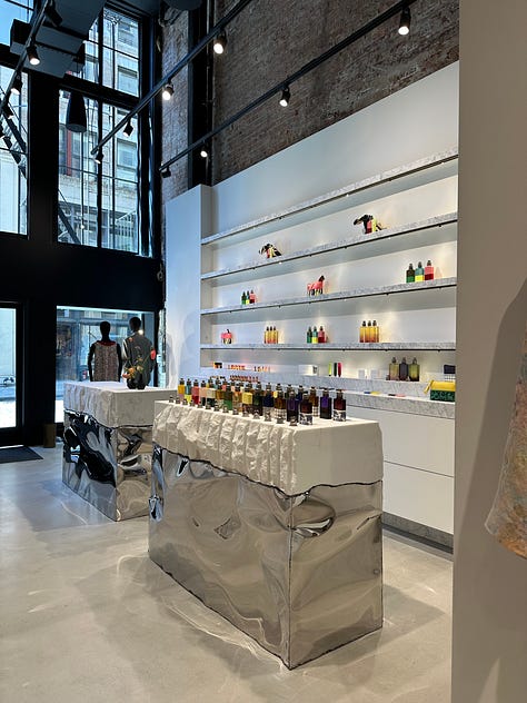 Dries Van Noten - first NYC store in SoHo (168 Mercer St)
