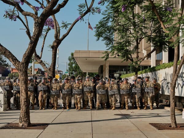 U.S. Military Is Preparing to Deploy National Guard in D.C., Official Says  - The New York Times