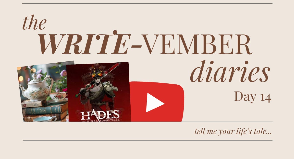 Write-vember Diaries: Day 14