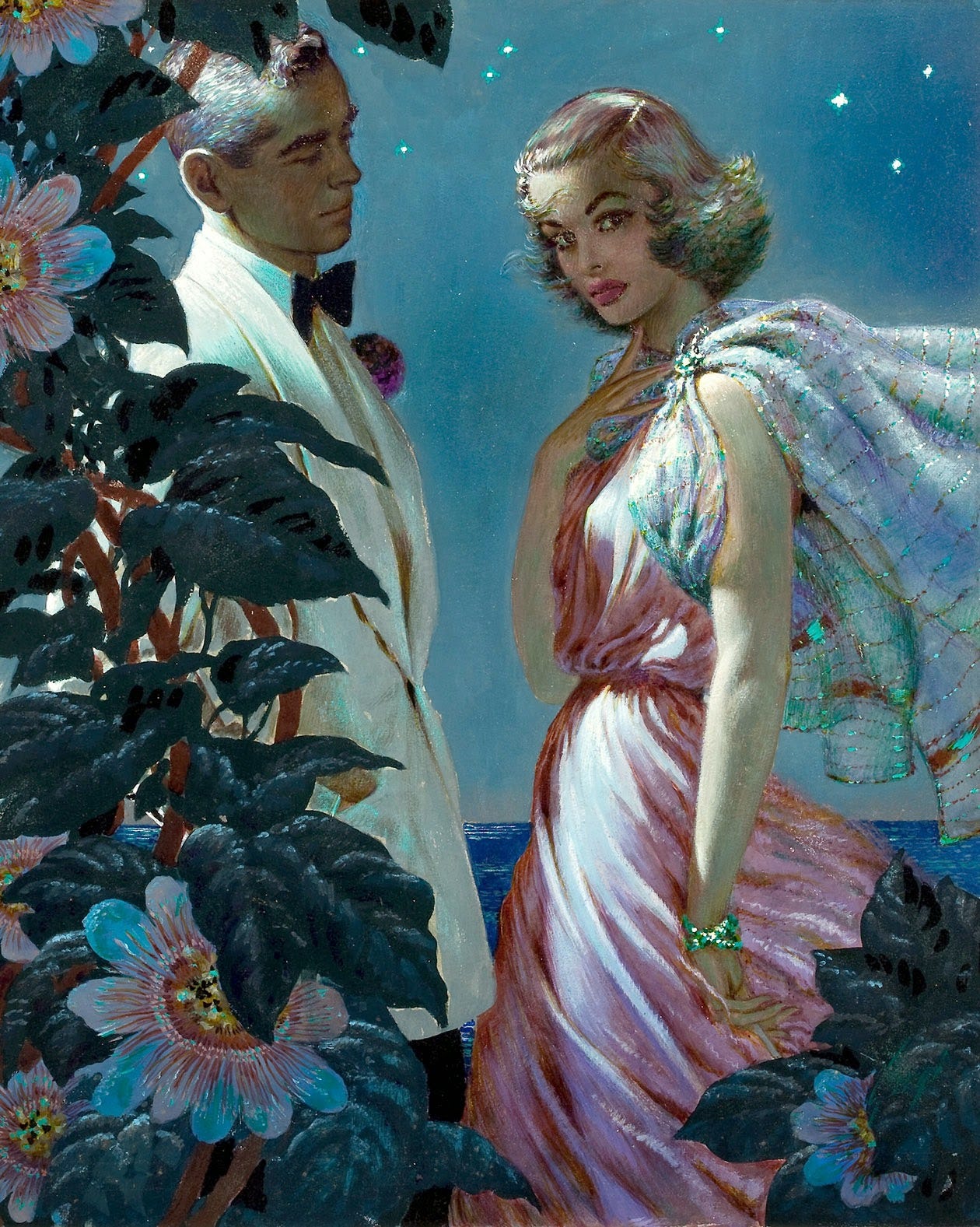 Edwin GEORGI (1896-1964) ✿ | Catherine La Rose ~ The Poet of Painting