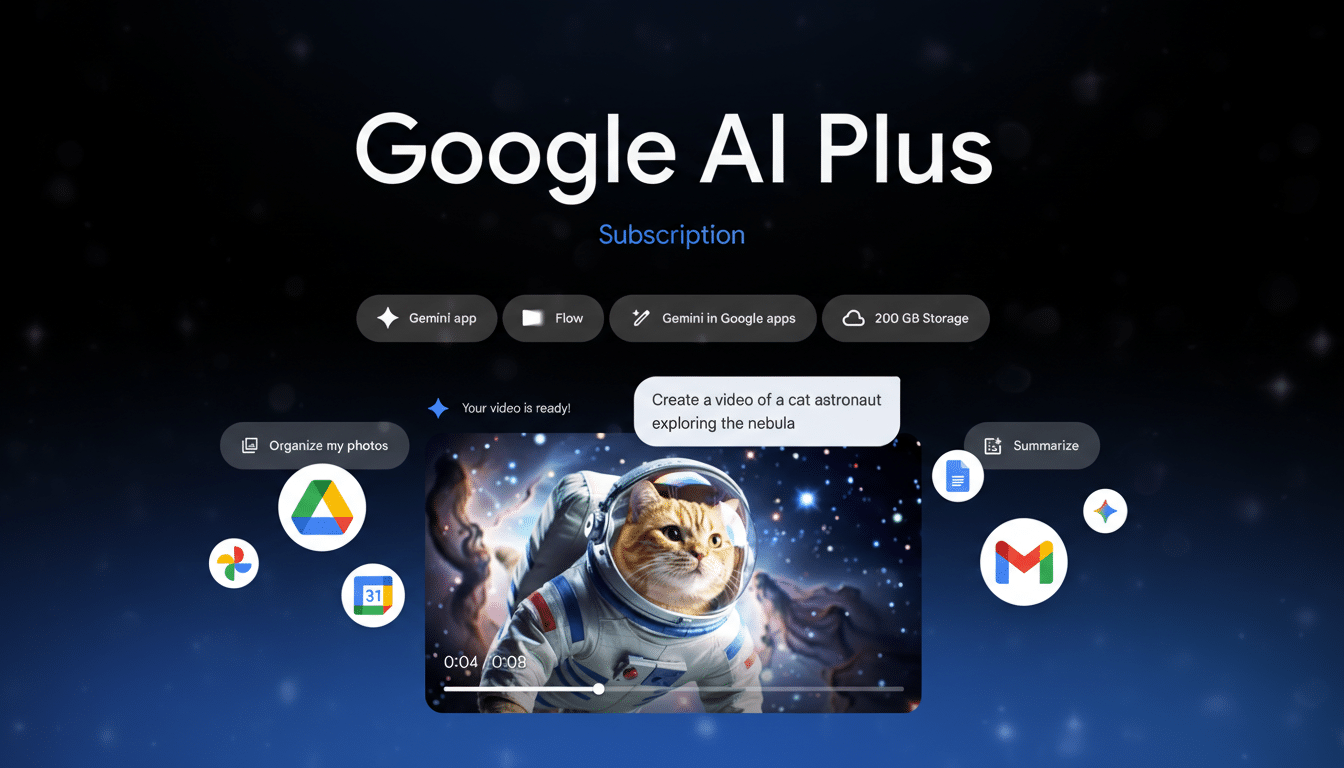 Google Rolls Out AI Plus In US At $8 Monthly